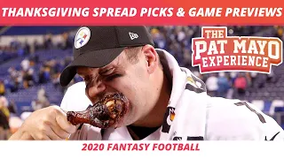 2020 NFL Thanksgiving Picks Against The Spread | Thanksgiving Food Rankings | NFL Rookie of the Year