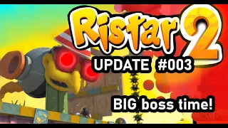 Ristar 2 Fangame (update #003) : New Ristar, facial expressions, enemies, combos, boss, and more!