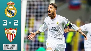 Real Madrid vs Sevilla 3-2 Highlights & All Goals - Super Cup Final 2016