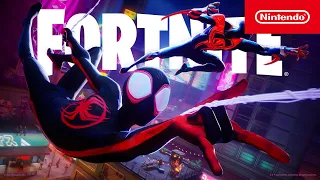 Web Slingers Miles Morales and Spider-Man 2099 Swing into Fortnite - Nintendo Switch