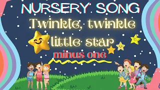 TWINKLE TWINKLE LITTLE STAR MINUS ONE || KARAOKE || PIANO VERSION