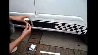 How to apply vehicle stripes - Part 2 - Application method 1