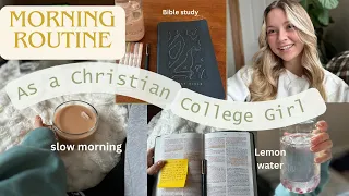 Morning Routine for Christian Girls | Start Your Day With Faith and Purpose! 🌅✨