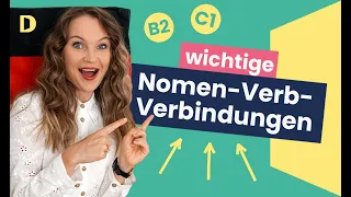 Erweitere deinen Wortschatz mit diesen Nomen-Verb-Verbindungen I Deutsch lernen b2, c1