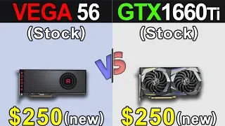 RX Vega 56 Vs. GTX 1660 Ti | 1080p and 1440p | New Games Benchmarks