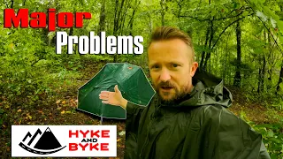That's Not Supposed to Happen - Failure - Test Night - Hyke and Byke Zion 2 Person Tent