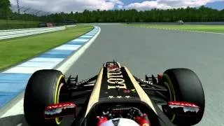 rF F1 2012 Kimi Raikkonen Hockenheim  onboard