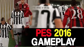 [TTB] PES 2016 Gameplay - Juventus vs AC Milan