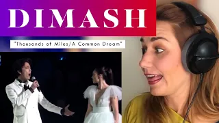 Vocal Coach/Opera Singer REACTION & ANALYSIS Dimash Kudaibergen "Thousands of Miles/A Common Dream"