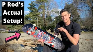 What does Paul Rodriguez's skateboard feel like?