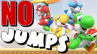 Can You Beat Super Mario Bros Wonder Without Jumping? -No Jump Challenge