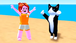 Roblox kitten game…