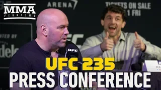 UFC 235 Press Conference - MMA Fighting