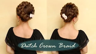 Crown Braid do it on yourself | Flechten mit knielangen Haaren