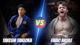 Fabio BASILE vs Takeshi TAKEOKA - Heydar Aliyev Baku Grand Slam 2023 -柔道