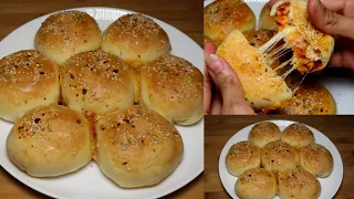 pizza Buns Recipe, Homemade Stuffed Buns Recipe