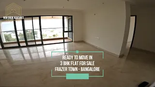 READY TO MOVE IN 3 BHK FLAT FOR SALE - FRAZER TOWN   BANGALORE