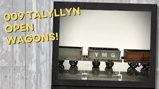 UNIQUE 009 Talyllyn Railway Open Wagons for my Model Railway