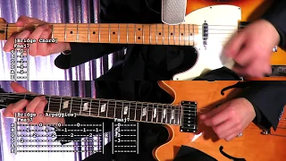 Half The World Away - Oasis ( Guitars Only + Tabs )