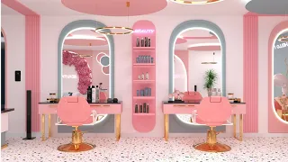 Ladies Salon/Beauty Parlour Interior Design .Interior Design 9936710644