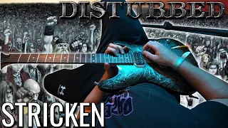 Disturbed – Stricken POV Guitar Lesson/Cover | With Screen Tabs