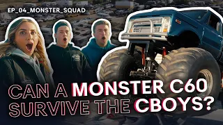 The Cboys Trample a Graveyard of Cars in a C60 Monster Truck | Between 2 Rides SII | eBay Motors