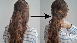 PONYTAIL, THAT YOU MUST TO TRY. ПРИЧЕСКА ХВОСТ ПОШАГОВО