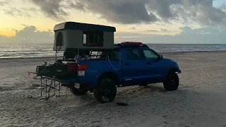 Summer Solo Beach Truck Camping
