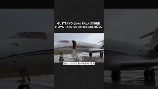 Gusttavo Lima fala sobre novo jato de R$ 250 milhões