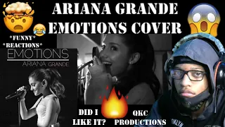 Ariana Grande - Emotions Cover - Mariah Carey - Official Video - REACTION