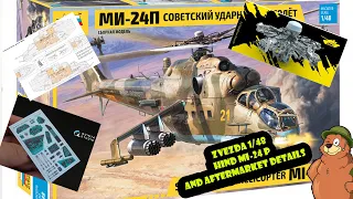 Zvezda 1/48 Mi-24P Part I Review & AM Parts