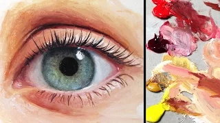 How to Paint a Realistic Eye