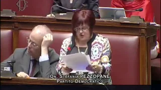 L'intervento di Stefania Pezzopane nella discussione sulla fiducia al Governo Conte