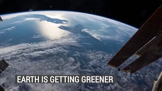 Rising CO2 Levels Greening Earth