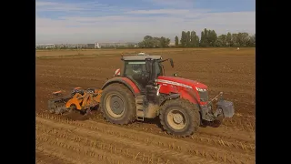 Ripuntatura 2020 / Subsoiling / Massey-Ferguson 8730S / Moro Spider 9X / Soc. Agr. Cazzaniga F.lli