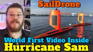 SailDrone Captures World First Video Inside Category 4 Cyclone Hurricane!