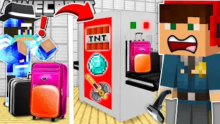 GPLAY SKANUJE BAGAŻE NA LOTNISKU W MINECRAFT?! GPLAY & LAKI