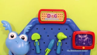 DOC MCSTUFFINS Disney Doc McStuffins Stuffy Check Up Center a Doc McStuffins Video Toys Review