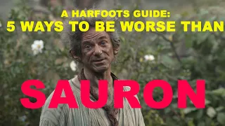 THE PROBLEM WITH HARFOOTS--- WHY ARE THEY ALL SO EVIL?!?!?