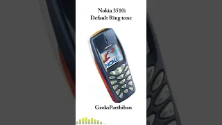 Nokia Tune Evolution - Nokia 3510i | Geeks Parthiban