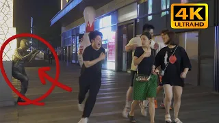 【202】完美的无缝衔接：哥们 嘴巴开光了是吧.Spiderman's hilarious pranks in China.