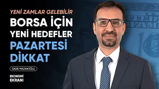 Borsada Pazartesi Dikkat | Yeni Zamlar Gelebilir | Sadık Mazanoğlu | Ekonomi Ekranı