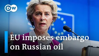 EU agrees on partial ban on Russian oil | DW News