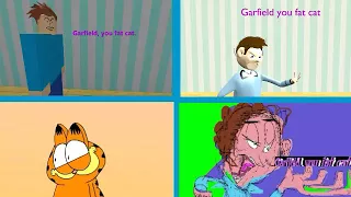 Garfielf Animations Comparisons