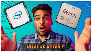 INTEL VS RYZEN 🔥 Which is better ??? Comparison