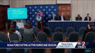 NOAA predicts 'above-normal' 2024 Atlantic hurricane season