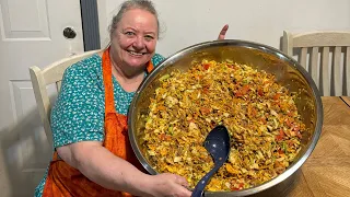 My Mamaw’s mega taco salad recipe!