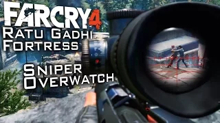 Far Cry 4: Sniper Overwatch - Ratu Gadhi Fortress - Co-op [60fps]
