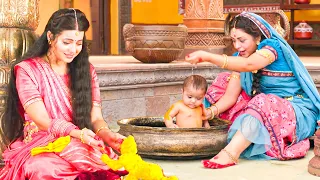 कान्हा ने स्नान करते वक़्त किया कंस के राक्षशो का किया अंत | यशोमति मैया के नंदलाला | #radhekrishna
