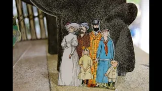 Edward Gorey Pop Up Book 'The Dwindling' 1980's